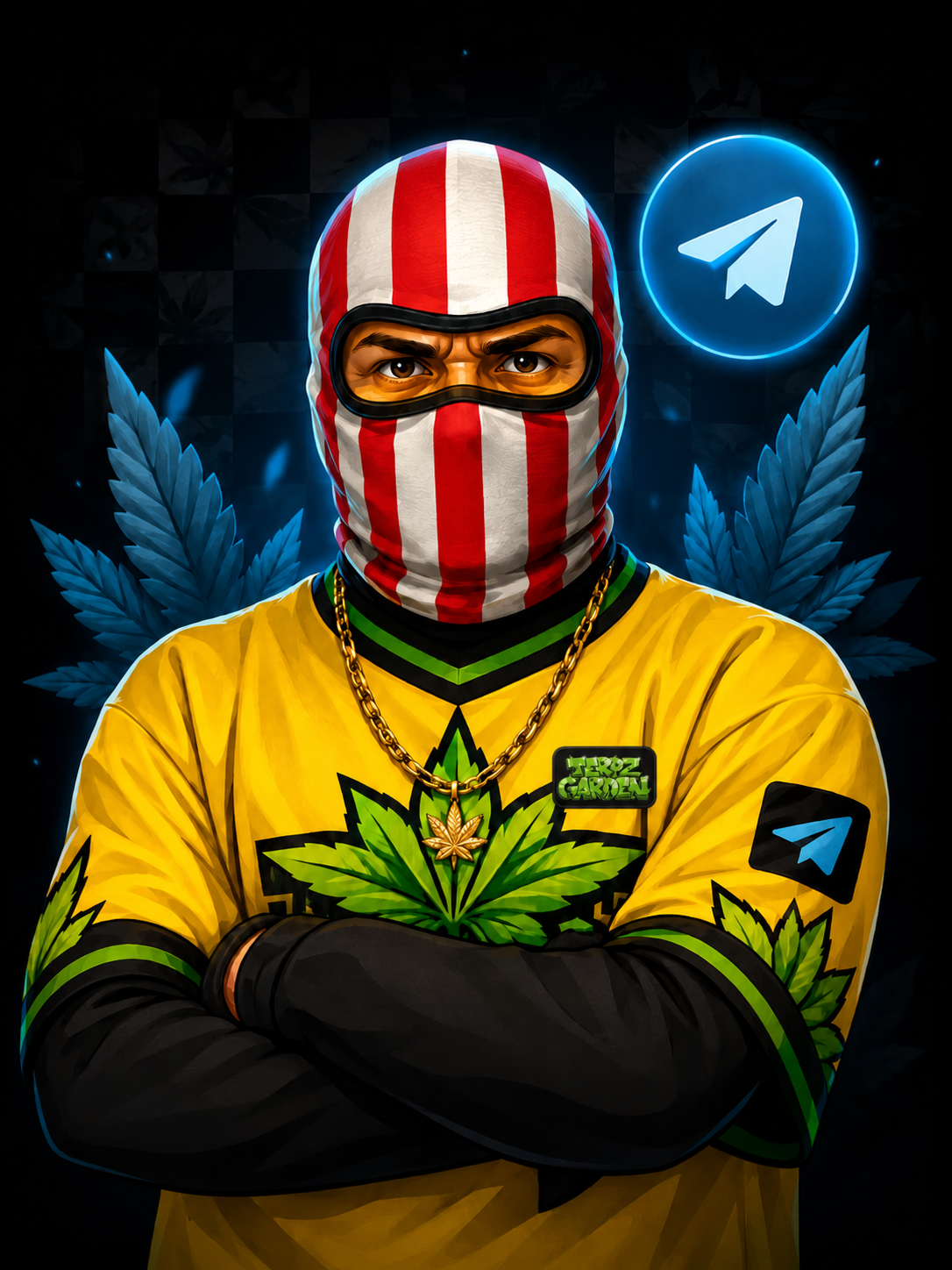 Terpzgarden Telegram Charakter